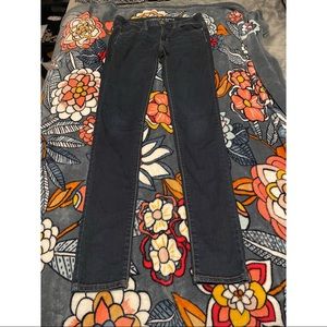 American Eagle Dark Blue Jeans, Jegging, Size 4 X-Long